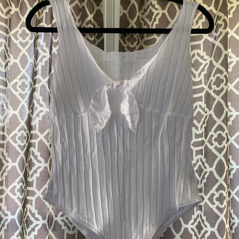 White Tank Bodysuit